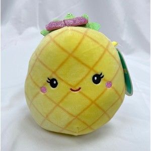 New Squishmallows 5” Maui Pineapple Plush Toy Fruit